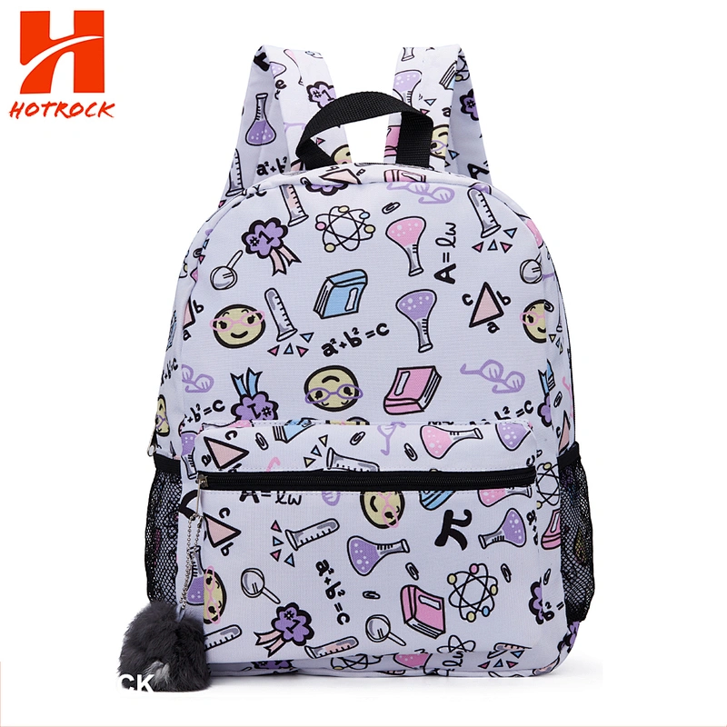 Wholesale Custom Classic School Backpacks Printed Fabric Children Bags