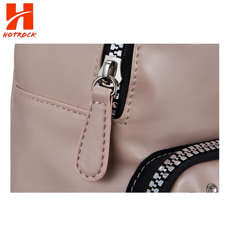 Custom Fashion Stylish Pu Leather Mini Casual Backpacks For Women