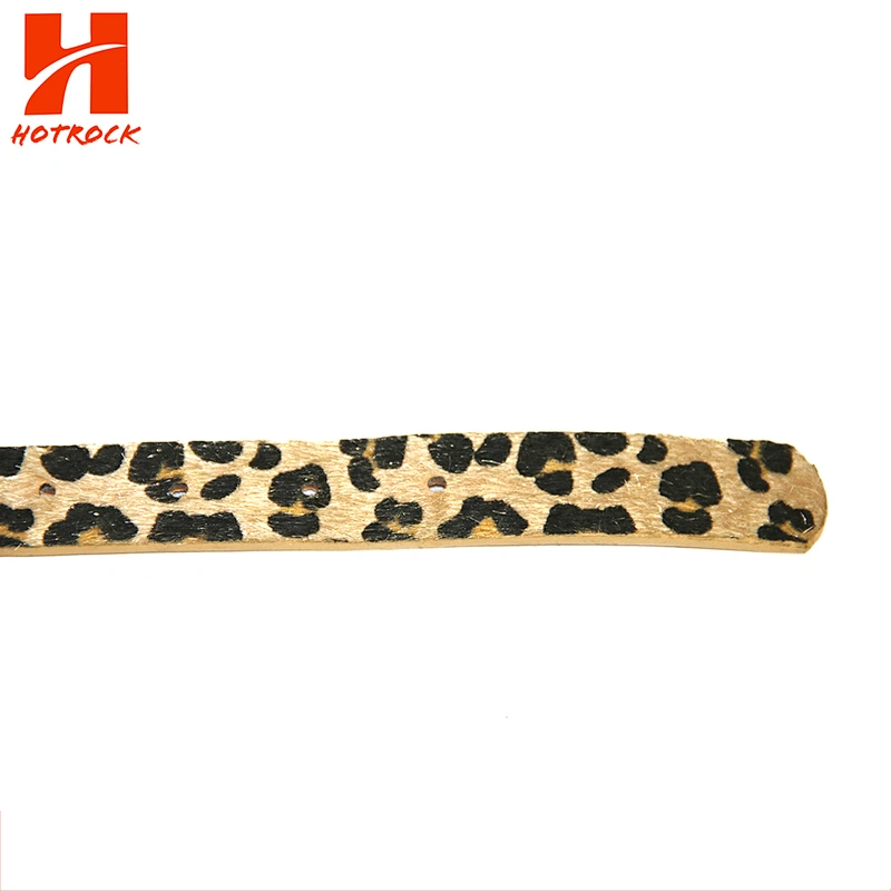 Wholesale women Belt leopard pattern PU leather belts