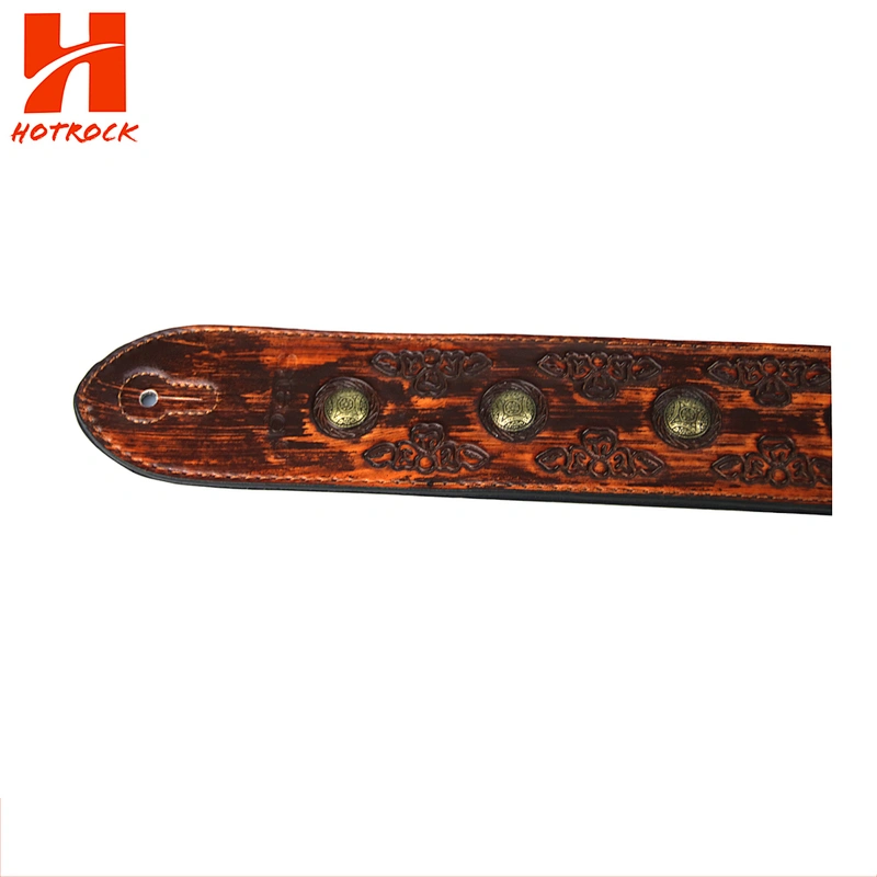 Hot Sale High Quality Polyester Elastic Guitar Straps For Guitars