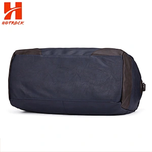 Wholesale PU Leather Men Travelling Duffle Bags Top Handle Travel Handbags