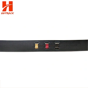 Hotsale women Belt hollow out with twisted thread PU leather belts