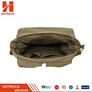 Wholesale Trendy Men Matte Canvas Shoulder Messenger Bags