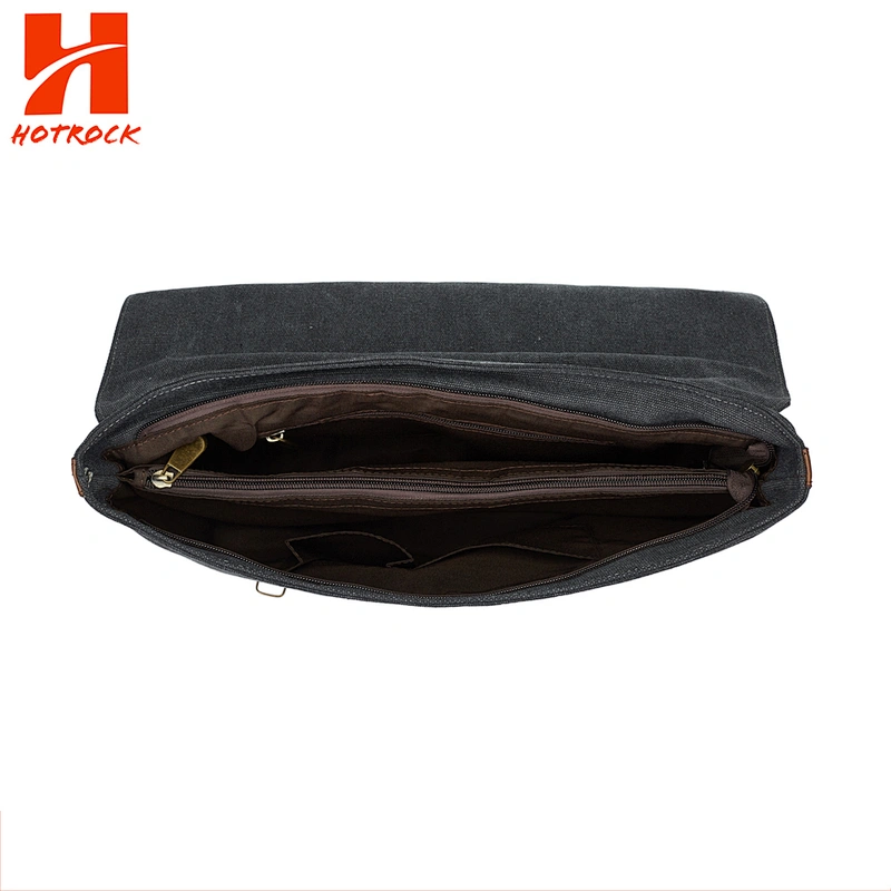 Wholesale Custom Canvas Mens Shoulder Messenger Bags