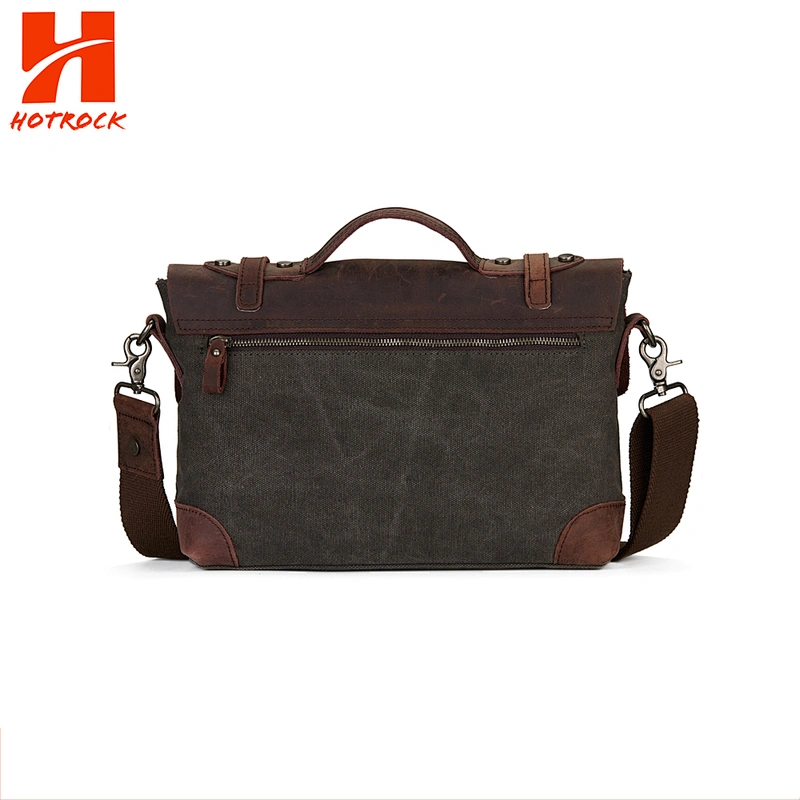 Customized Vintage Canvas Shoulder Bags Messenger Satchel Bags for men