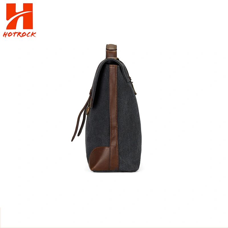Wholesale Custom Canvas Mens Shoulder Messenger Bags