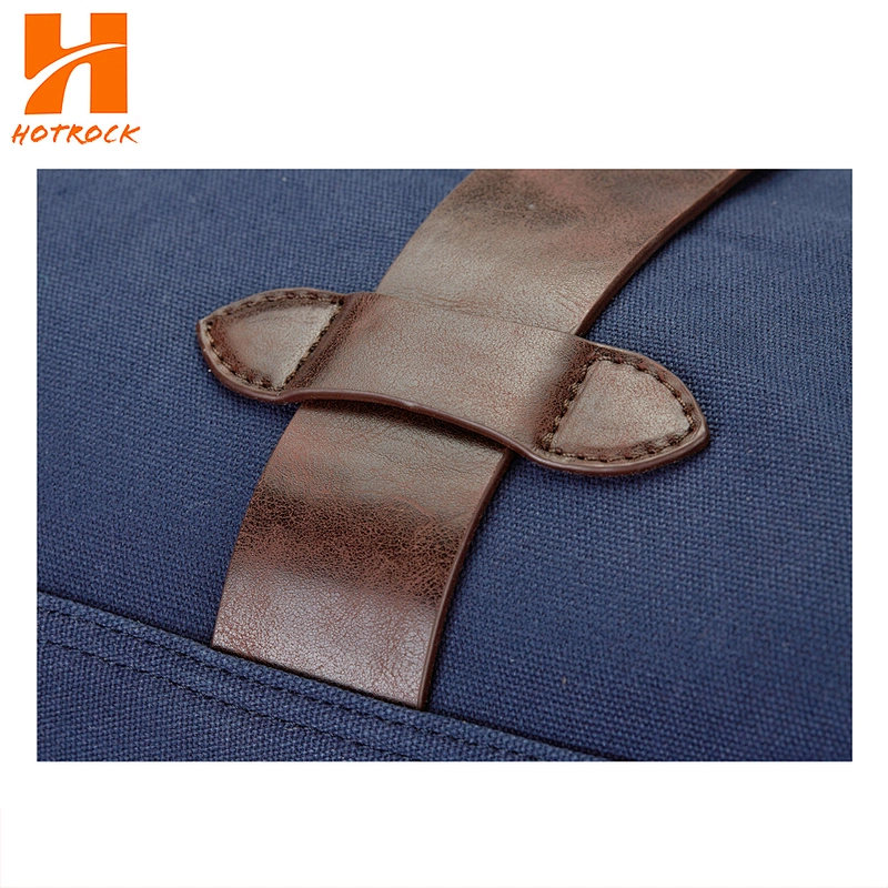 Traveling Men's Duffel Bags with Leather Straps