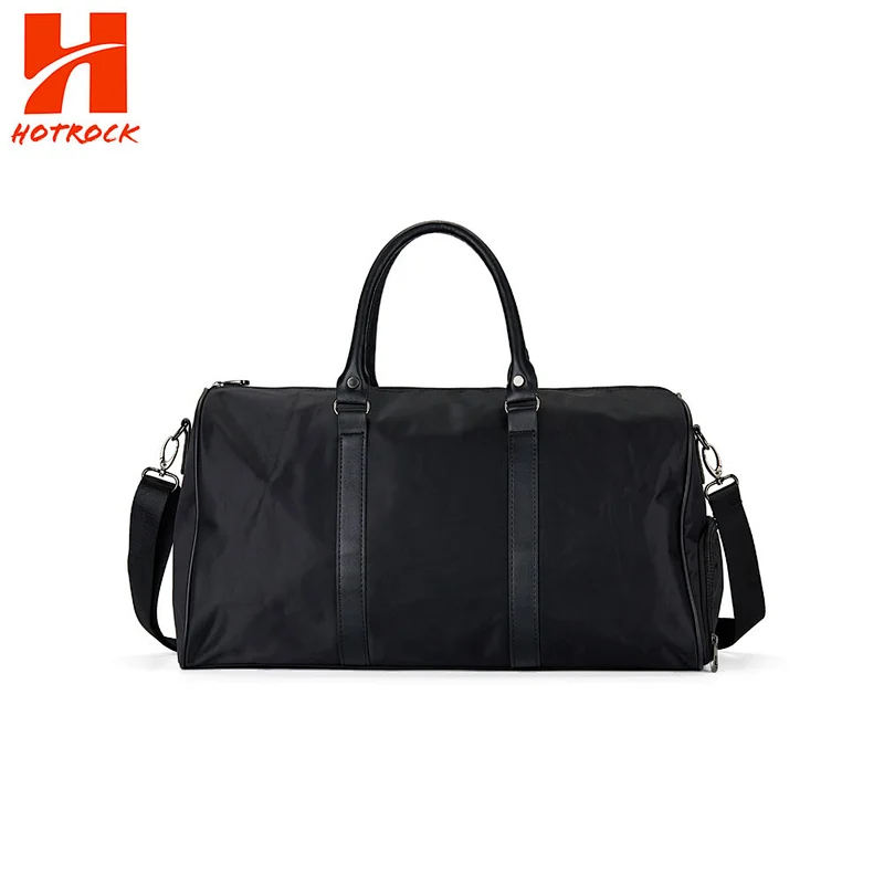 Polyester Large Travel Bag with Shoes Pockets for Women and Men - Duffel Bags For Gym Sports
