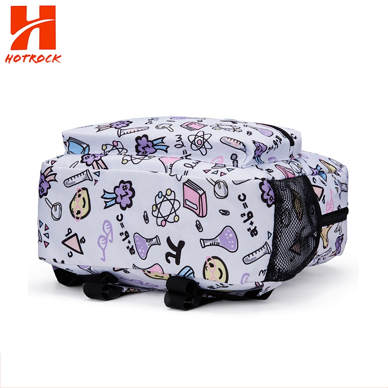 Wholesale Custom Classic School Backpacks Printed Fabric Children Bags
