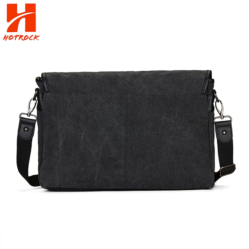 Men's Canvas Messenger Bags shoulder Casual Travel canvas Briefcase for Men