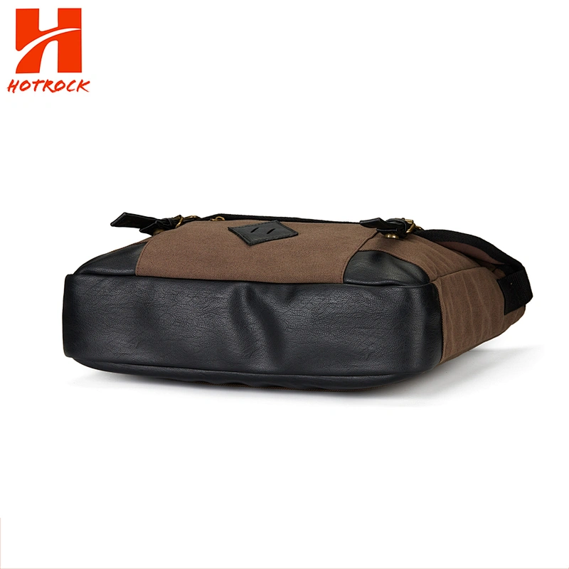 Custom long shoulder strap messager bag men canvas sling bags