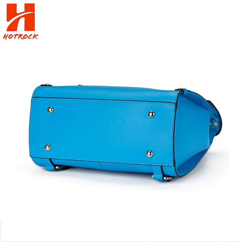 Fashion Dark Blue PU Leather Bags Mini Women Backpacks