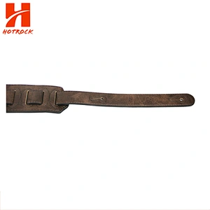 Custom Guitar Accessories Quality Colors Pu Leather Guitar Belt Strap