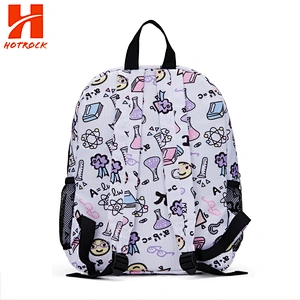 Wholesale Custom Classic School Backpacks Printed Fabric Children Bags