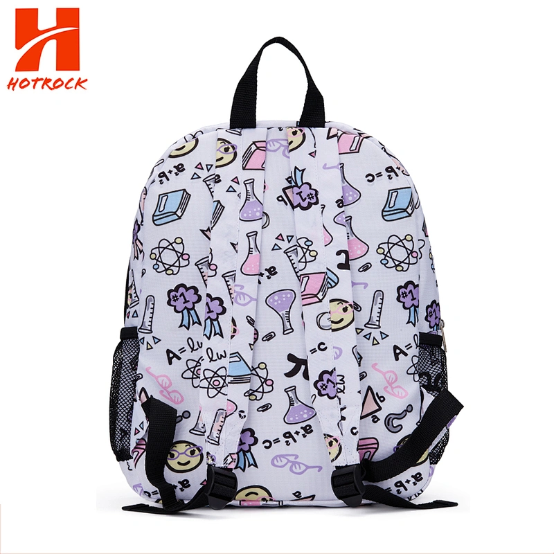 Wholesale Custom Classic School Backpacks Printed Fabric Children Bags