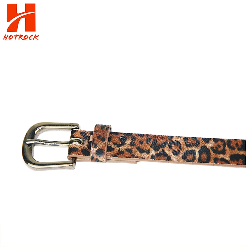 New design ladies Belt alligator pattern PU leather women belts
