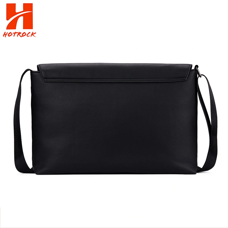 Custom Men Business Leather Briefcase Pu Leather man messenger bags