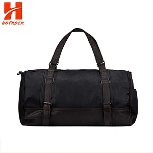 popular style men business leather travel bag