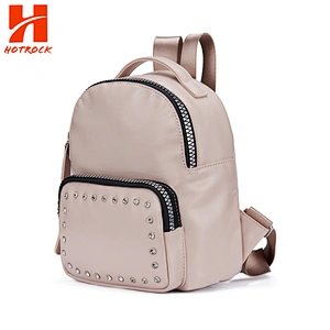 Custom Fashion Stylish Pu Leather Mini Casual Backpacks For Women