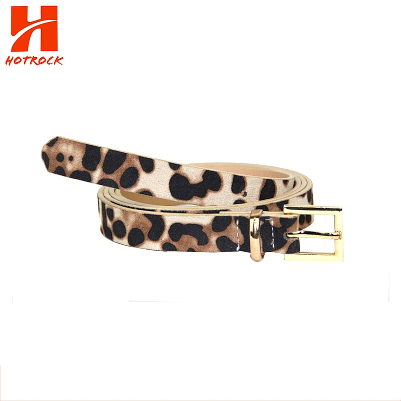 New design women Belt alligator pattern PU leather belts