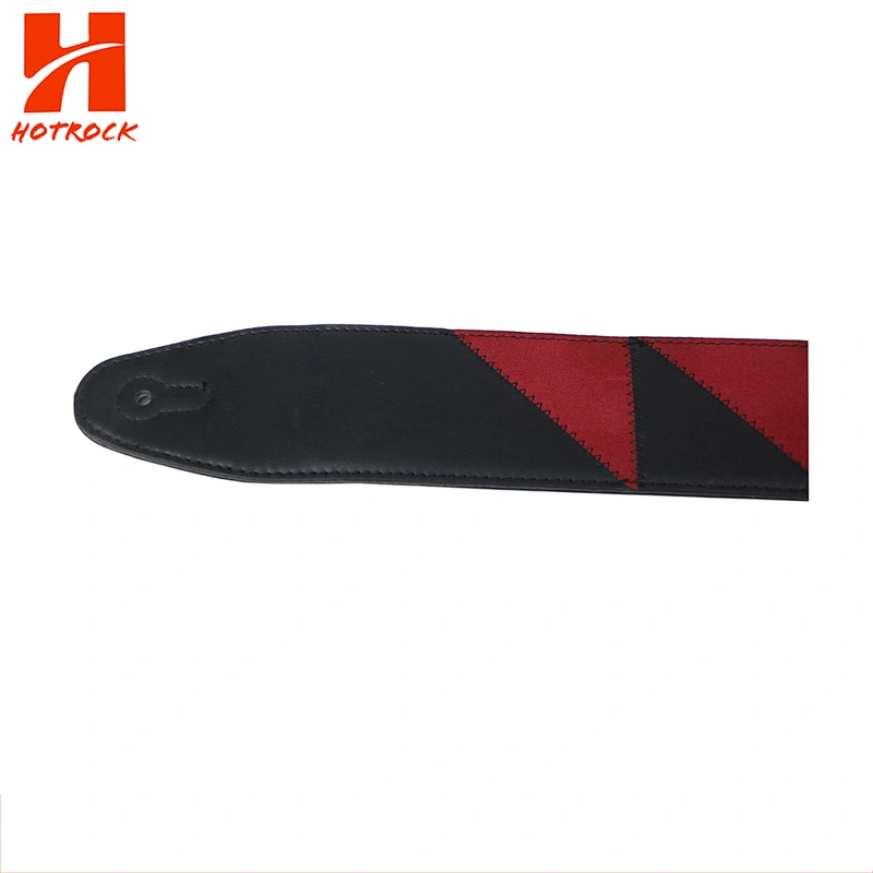 Wholesale Guitar Belts price color matching PU Leather Guitar Strap