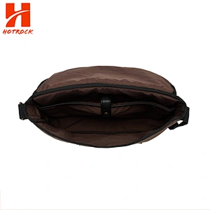 Custom long shoulder strap messager bag men canvas sling bags