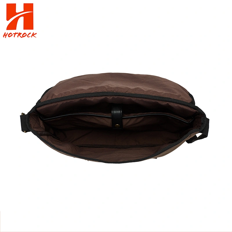 Custom long shoulder strap messager bag men canvas sling bags
