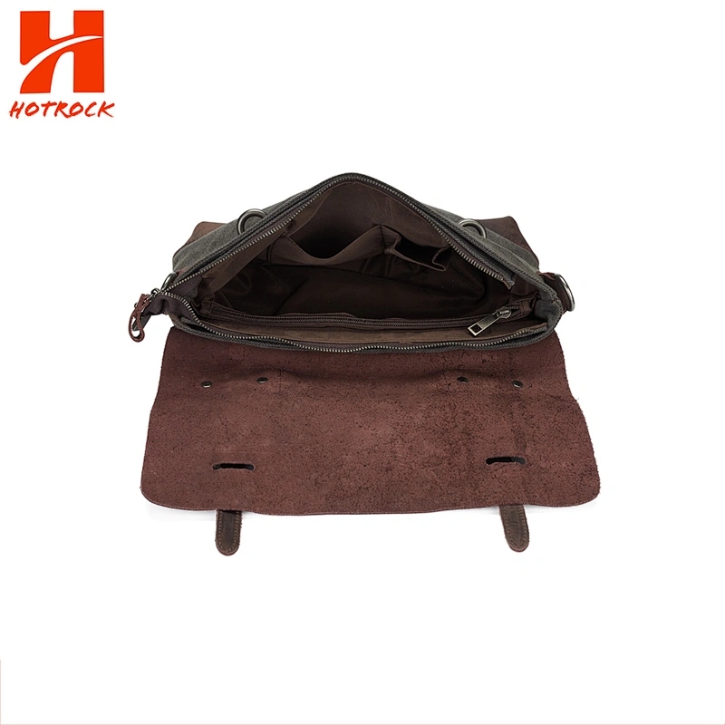 Customized Vintage Canvas Shoulder Bags Messenger Satchel Bags for men
