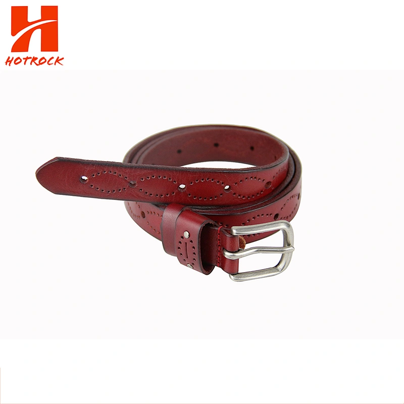 High quality women Belt hollow out ladies PU leather belts