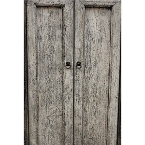 beijing chinese antique distressed shabby chic old door bedroom wardrobe furniture