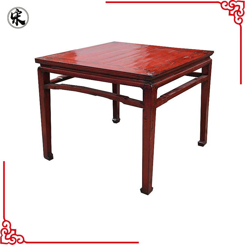 oriental solid wood pine furniture dining room tables