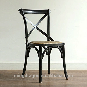 hot sale Chinese antique furniture wholesale furniture china antique wooden dining chair cross back chair