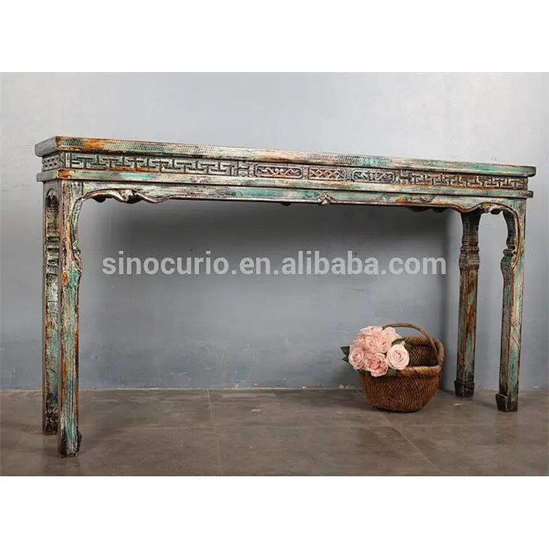 Chinese furniture import Chinese antique carving altar table & console table wood