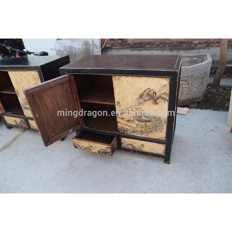 antique hand painting furniture ,bedside cabinet, TV stand