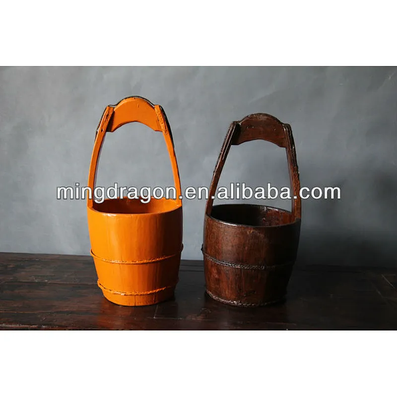 chinese antique colourful wooden hanging box