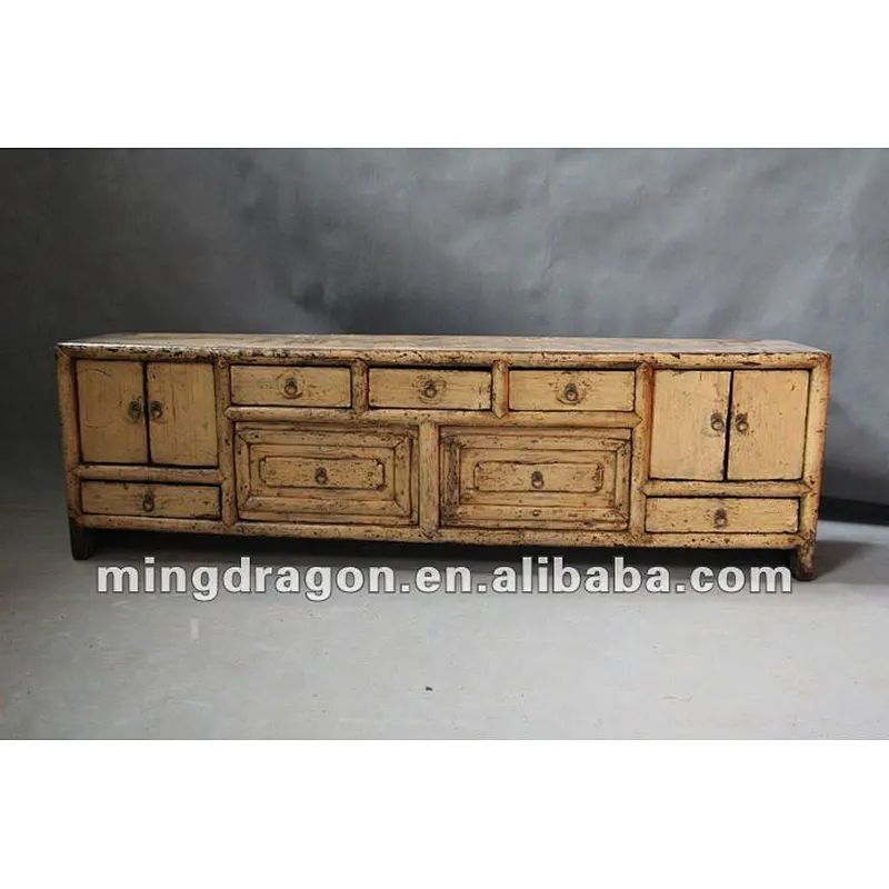 Four door seven drawer cabinet