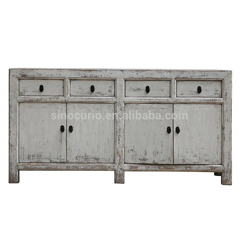 wholesale antique furniture china rustic shabby chic kitchen cabinet