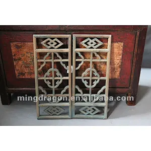 Chinese antique furniture pine wood Shanxi blue screen