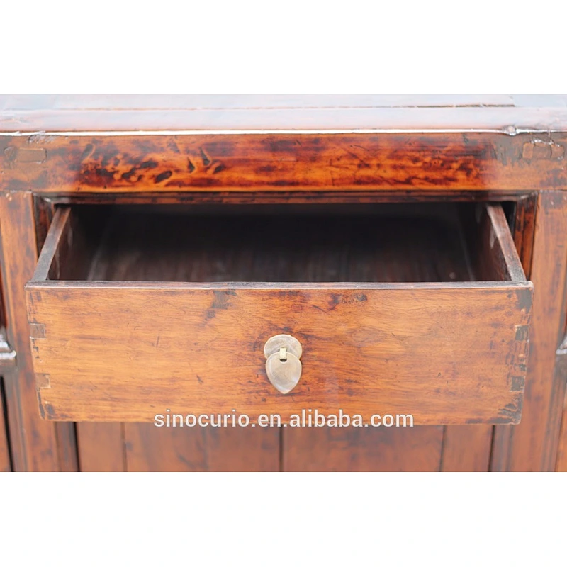 chinese antique vintage walnut wood cabinet furniture