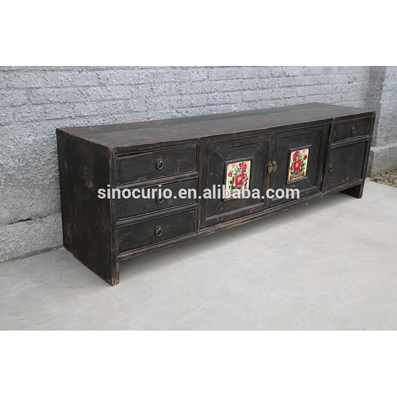 Chinese antique reproduction furniture- vintage TV cabinet Beijing