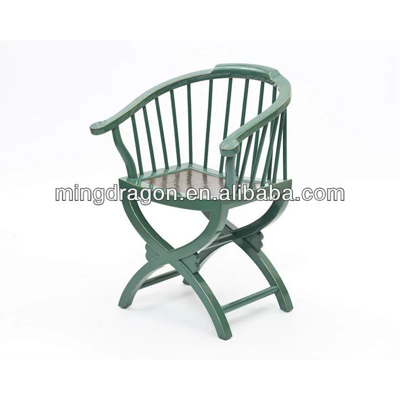 Chinese Reproduction Wooden Arm Chair with matting top