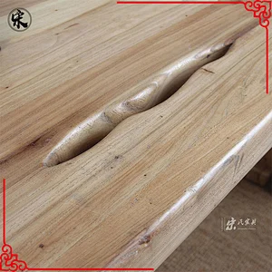 Chinese antique style recycle solid natural wooden office furniture computer desk