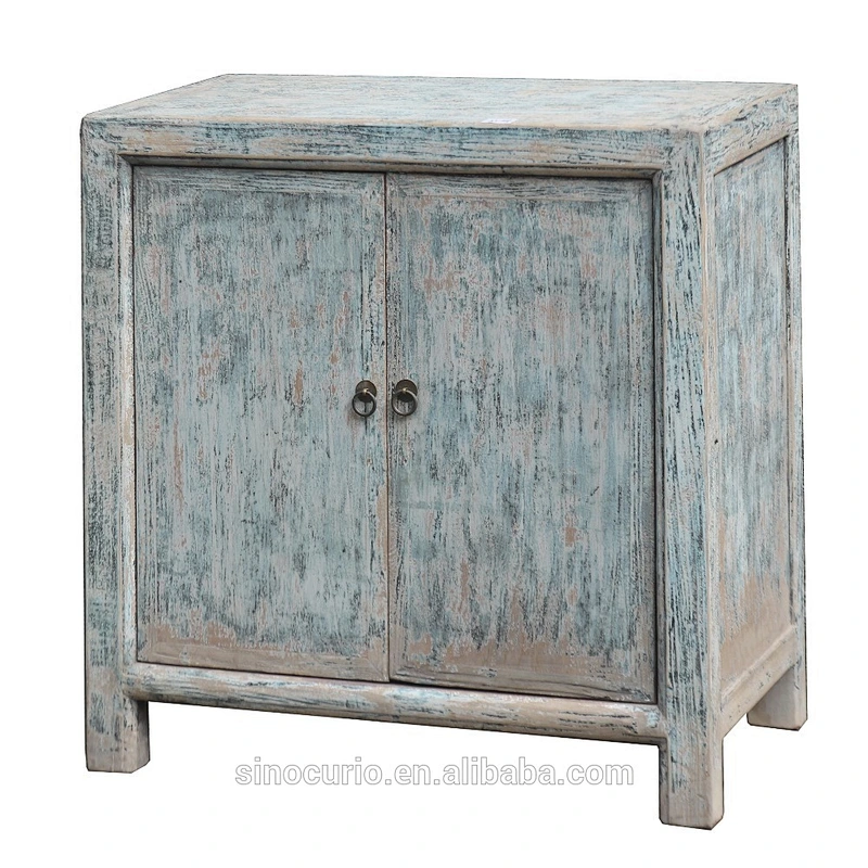 Antique white wash shabby chic furniture antique wooden shoe cabinet