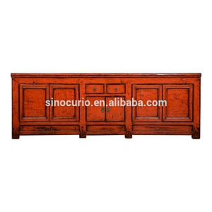 Chinese antique tv furniture reproduction living room cabinets tv stand