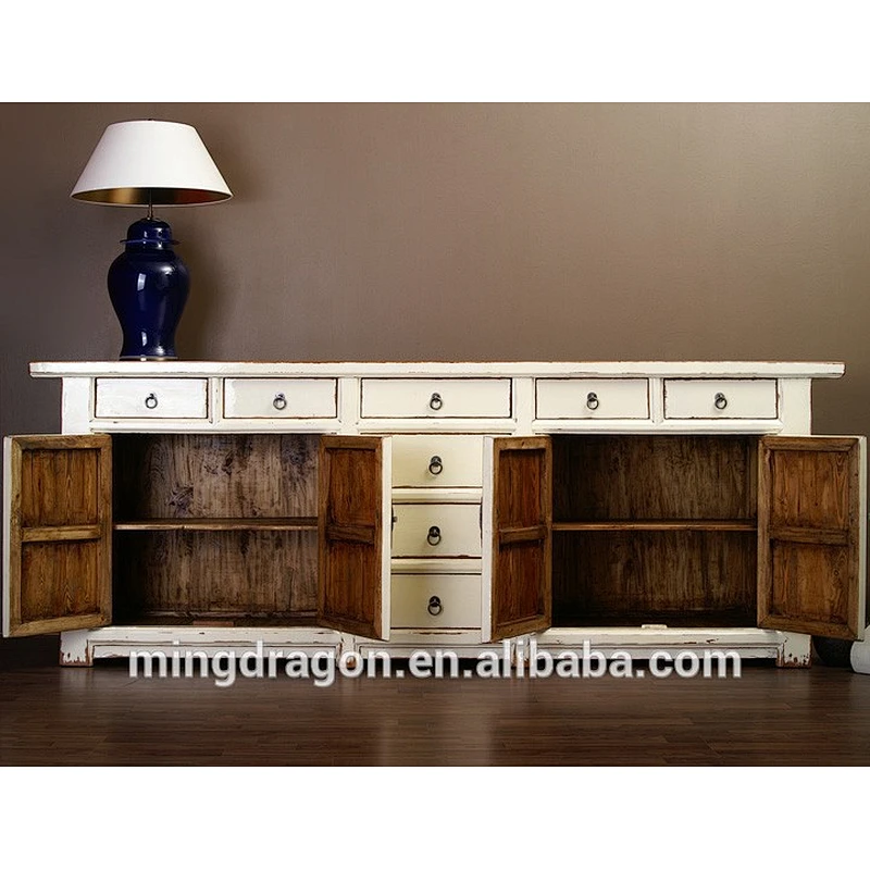 Antique Chinese furniture, living room sideboard cabinet
