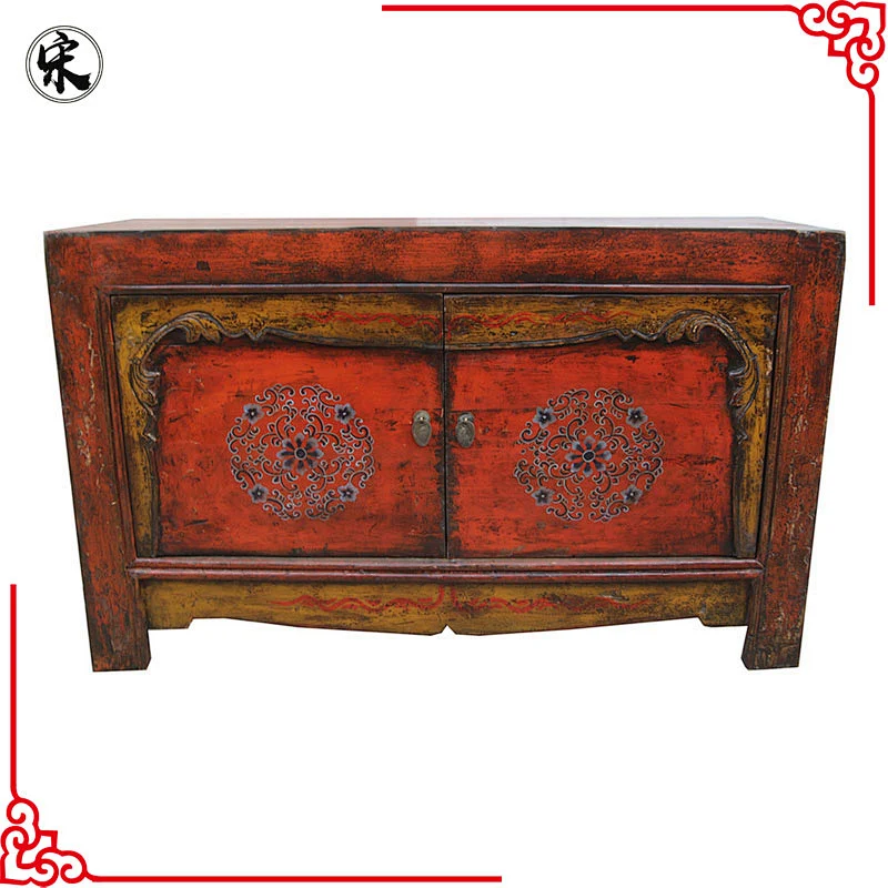 antique furniture China & Mongolian hand-painted furniture & wholesale vintage furniture