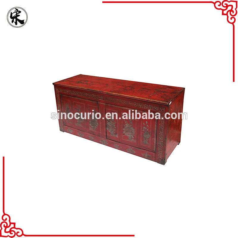 chinese antique dongbei painted furniture-antique furniture store