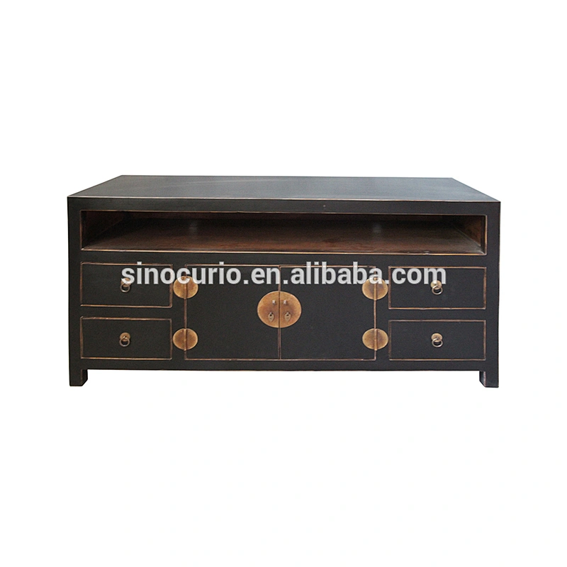 wholesale antique furniture vintage living room painted cabinets
