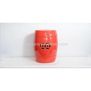 Chinese antique ceramic garden stool drum stool