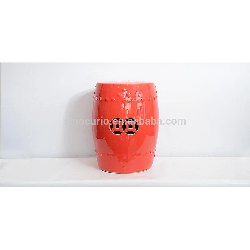 Chinese antique ceramic garden stool drum stool
